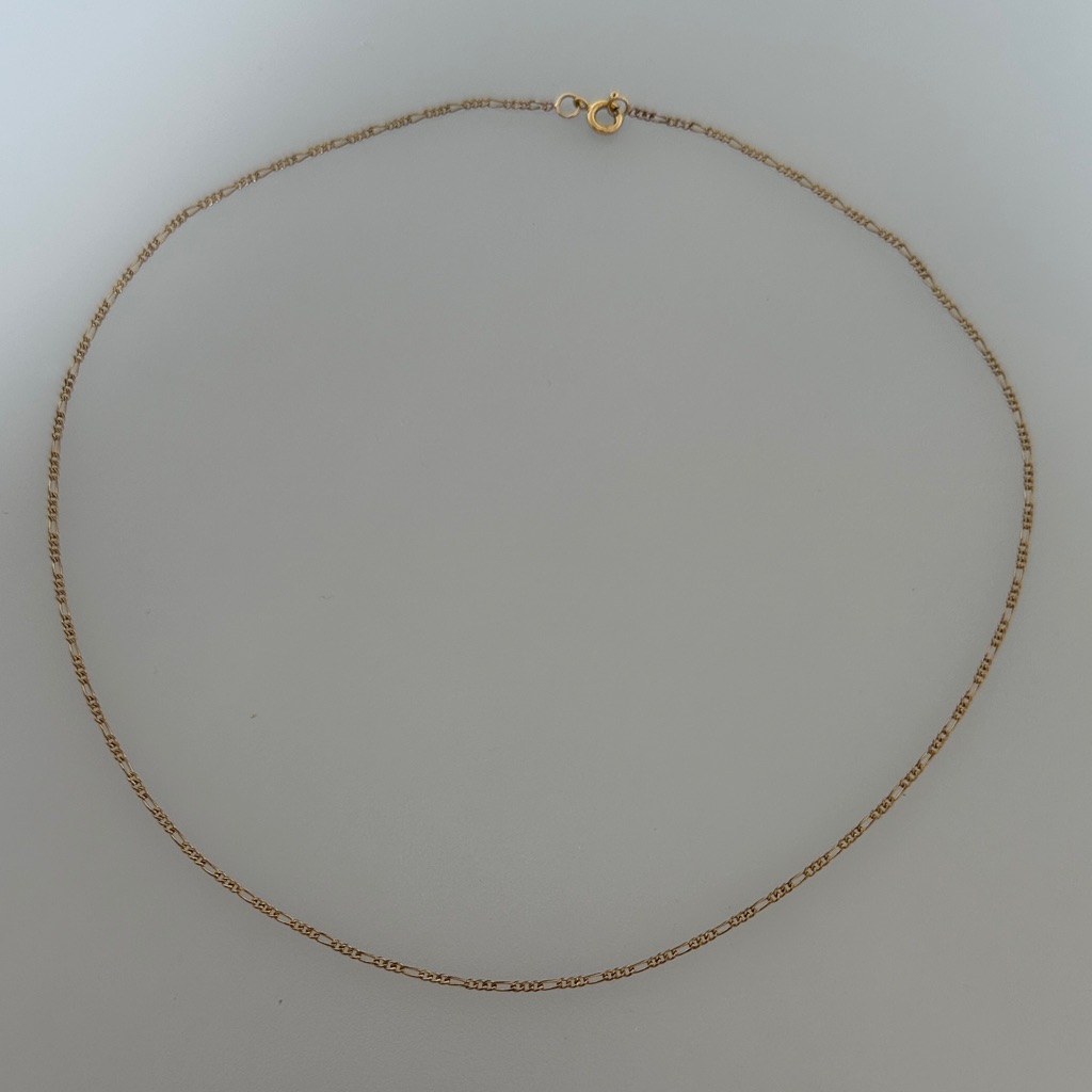 14k Solid Gold Chain Necklace